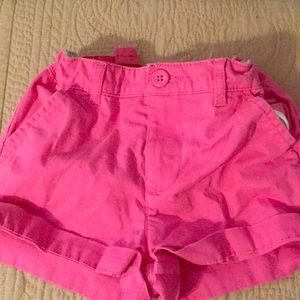 Pink shorts
